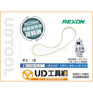 UD工具網 臺灣力山 BS2300A 專用護輪圈 桌上型9吋 木工帶鋸機用護輪圈 皮帶 REXON