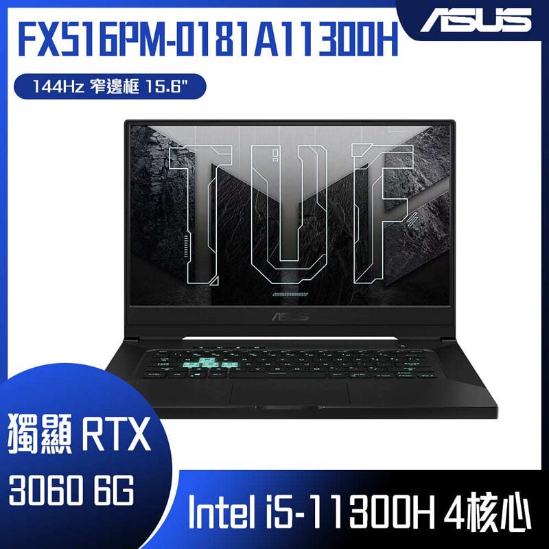 「福利品」華碩 FX516PM-0181A11300H 灰