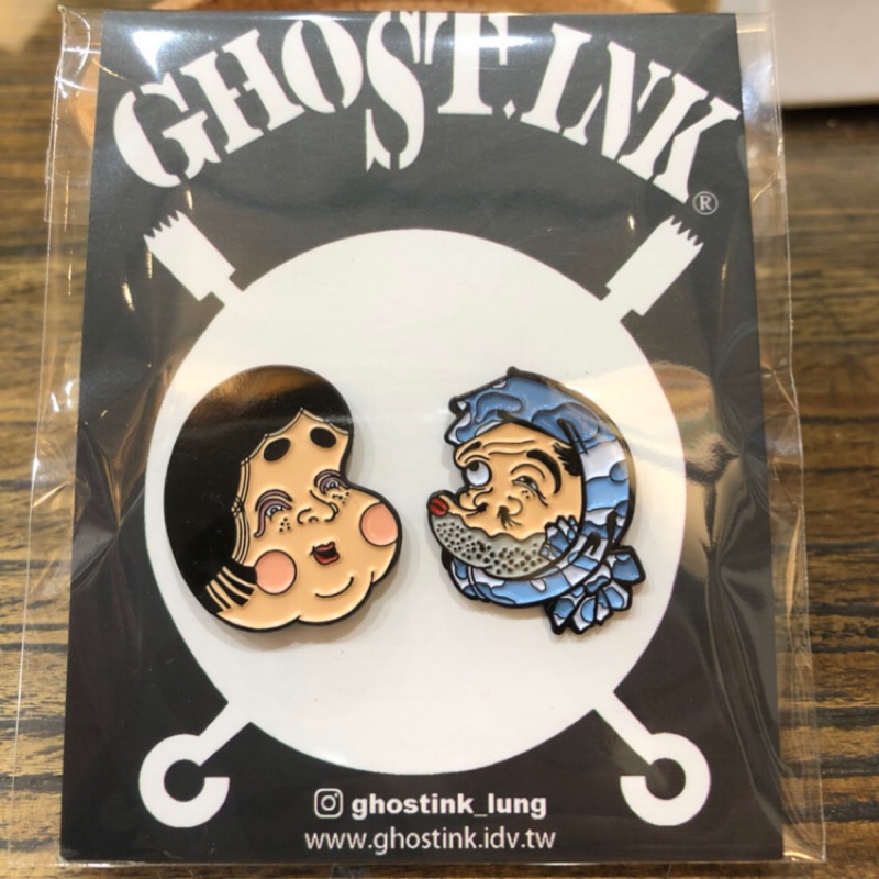 日式阿多福和火男徽章 蝦皮購物