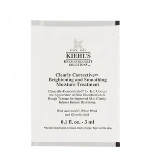 【KIEHL'S 契爾氏】鐳射極淨白保濕水凝凍 3ml 試用包 晚安面膜 晚安凍膜
