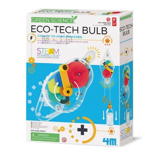 玩得購【4M】科學探索系列 - 00-03426 環保動力燈 Eco-Tech Bulb