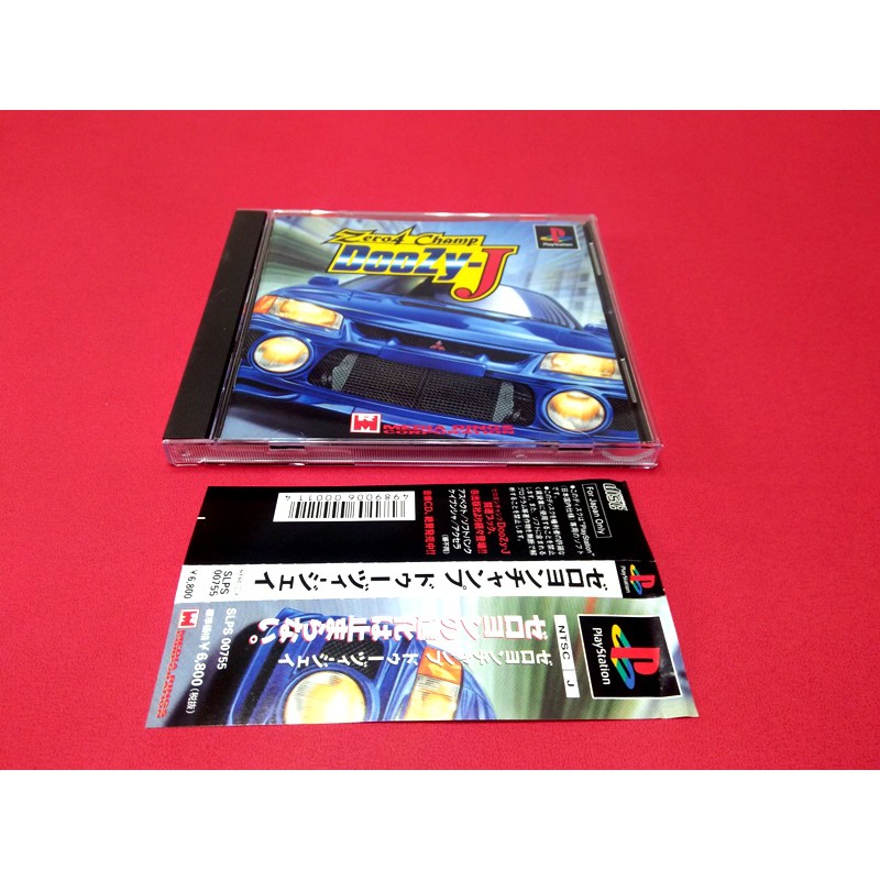 【大和魂電玩】PS/PS1 Zero4 Champ DooZy J 零四大賽車 {日版}有側標-編號B2-懷舊遊戲