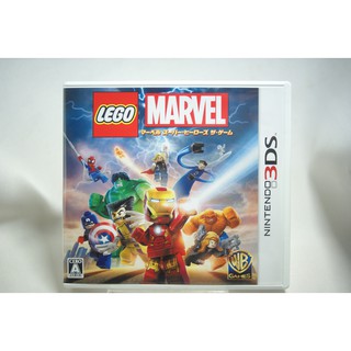 [耀西]二手 純日版 任天堂 3DS N3DS 樂高：Marvel 超級英雄 LEGO Marvel 含稅附發票