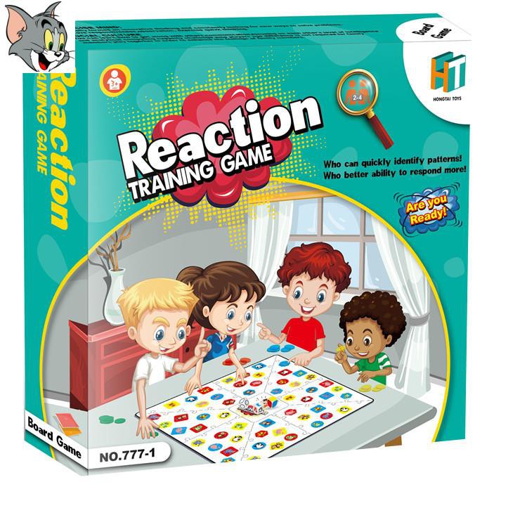 湯姆桌遊廠家直銷批發價ht反應能力訓練英語桌游reaction Training Game 多人互動游戲 蝦皮購物
