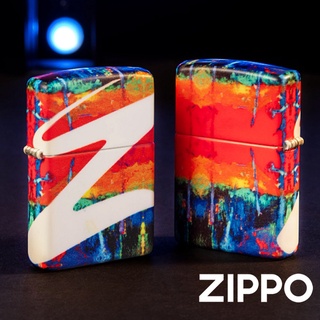 ZIPPO 環繞絢爛水彩防風打火機 美國設計 官方正版 現貨 禮物 送禮 刻字 客製化 終身保固 49682