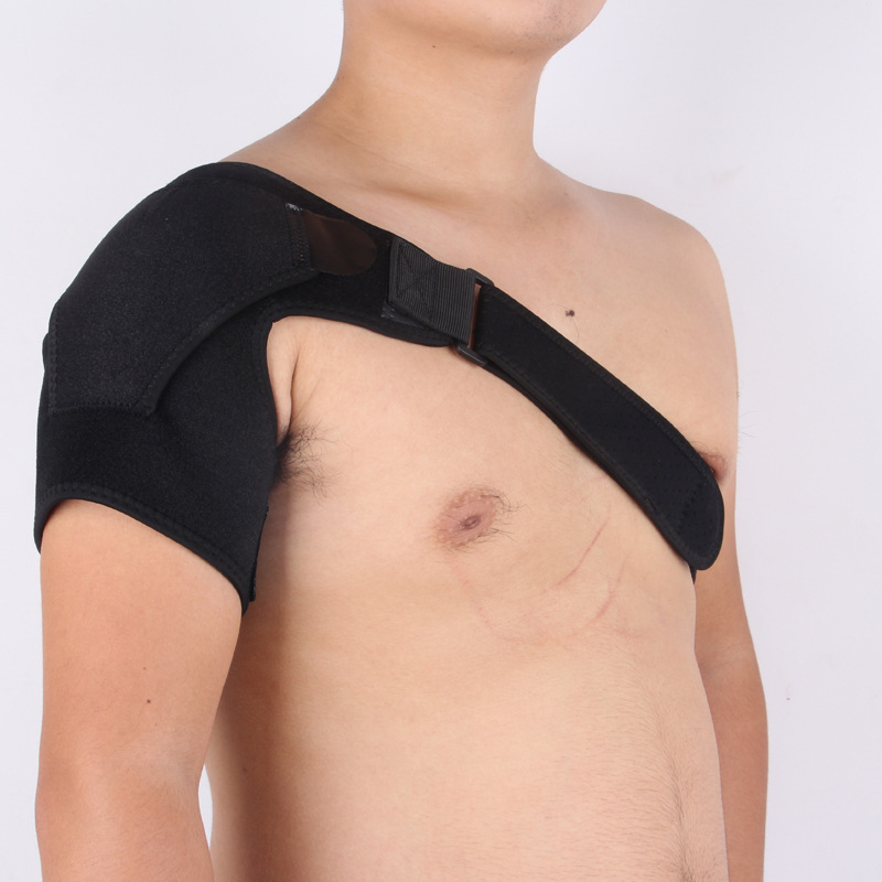 防護肩帶 特惠免運 運動綁帶護肩防護型 可調節護肩帶 運動肩膀防護單肩拉傷護肩