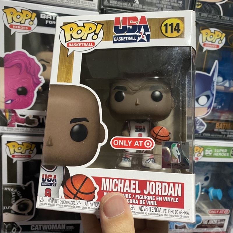 [李大] 正版現貨 Funko POP NBA 夢幻一隊 喬丹 夢幻隊 主場 Michael Jordan #114