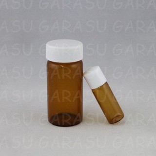 茶色樣本瓶 ◆ 玻璃瓶 ◆ 標本瓶 ◆ GARASU實驗器材