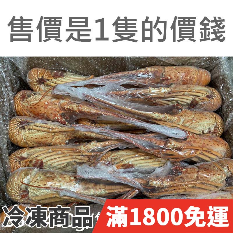 饕客食堂 冷凍 巴西 熟龍蝦 350-400g/尾 海鮮 水產 生鮮食品