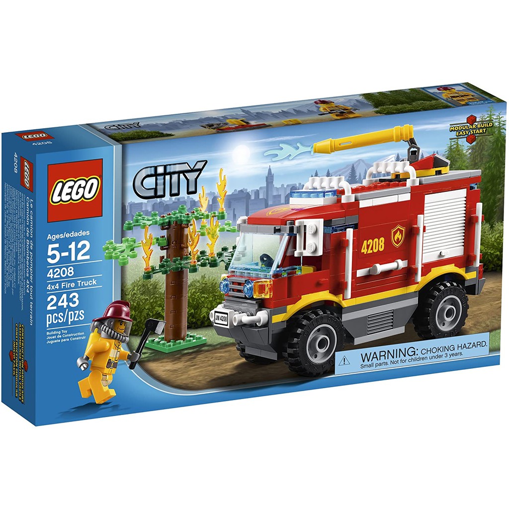 [玩樂高手附發票]公司貨 樂高 LEGO 4208 消防車 絕版