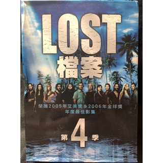 LOST檔案 第四季第4季 //市售6碟精裝版 全14集(現貨當天出貨 正版二手DVD）歐美 電視劇 影集
