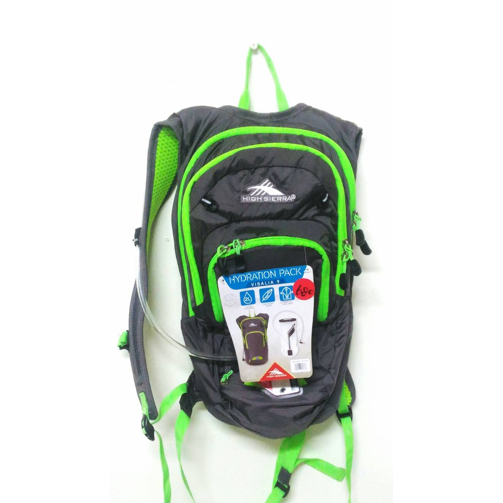 High Sierra 自行車後背包 Visalis 9L Hydration 系列(全新品，佛心給你賣場價69折)