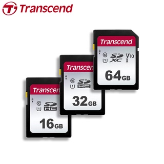 【台灣保固】Transcend 創見 300S SDHC/SDXC 16G 32G 64G 128G UHS-I 記憶卡