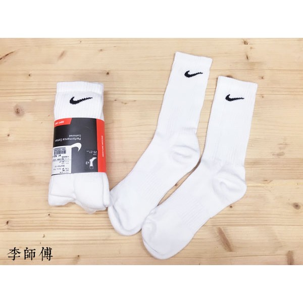 日本NIKE拆賣)Nike Dri-Fit Cushion Crew Socks/日本購回中筒襪SX4700 | 蝦皮購物