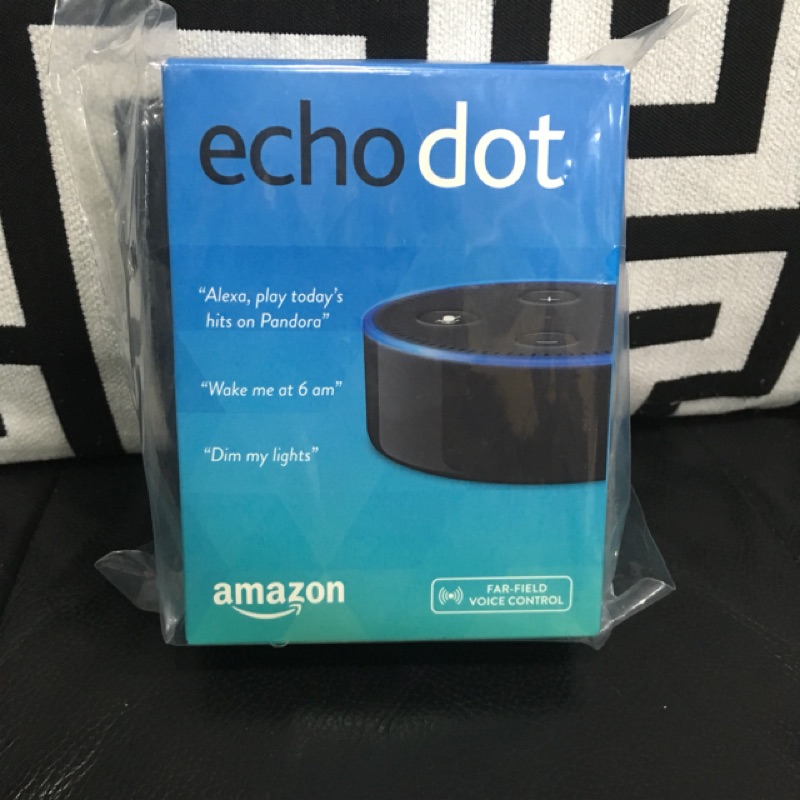 (全新現貨） amazon 亞馬遜智慧音箱 echo dot 第二代-黑色款