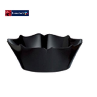 【大正餐具批發】法國 Luminarc 樂美雅 亞桑黑玻璃強化湯碗 小碗 12cm 16cm 24cm 水果缽