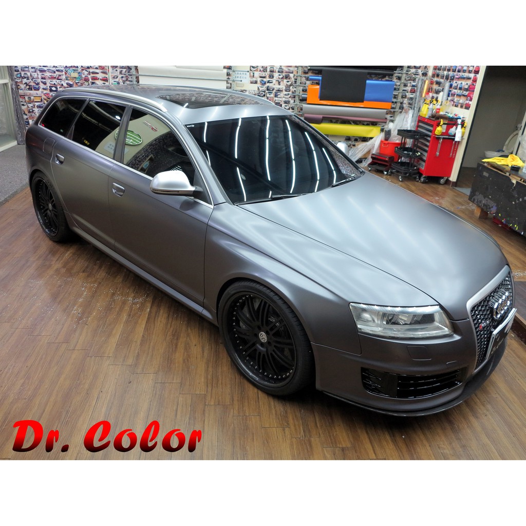 Dr Color 玩色專業汽車包膜audi Rs6 Avant 全車包膜改色 3m 80 S261 蝦皮購物