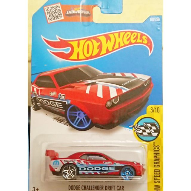 dodge challenger drift car hot wheels