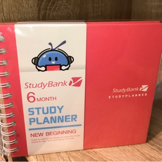 🔥全新現貨未拆封🔥【韓國✈️進口】StudyPlanner學習計畫筆記本ALL PASS馬卡綠/🌸粉