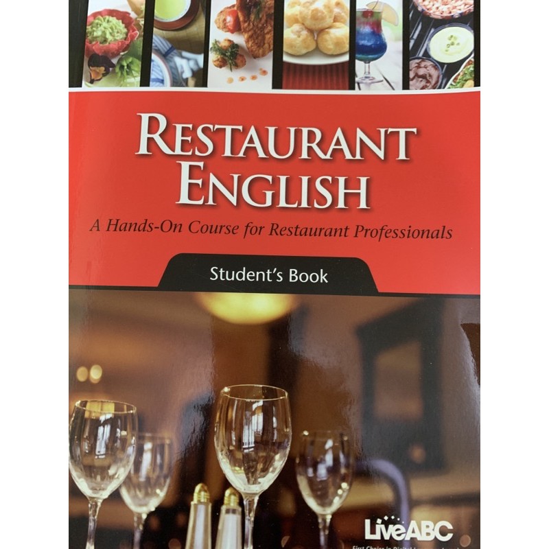 Restaurant English 附CD 全新