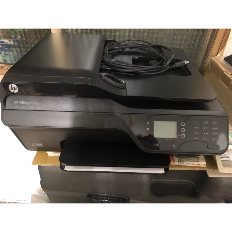 HP officejet 4610多功能事務機 相片傳真彩色列印機 (二手)