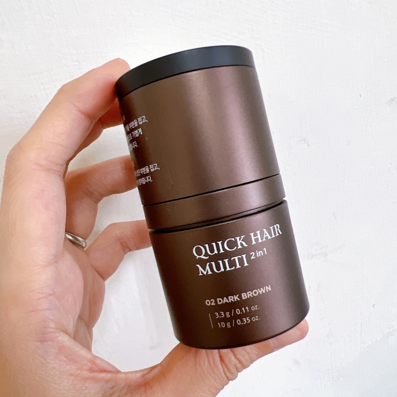 即期亂賣 韓國 THE FACE SHOP 氣墊髮粉 QUICK HAIR Multi自然遮色多用髮粉膏