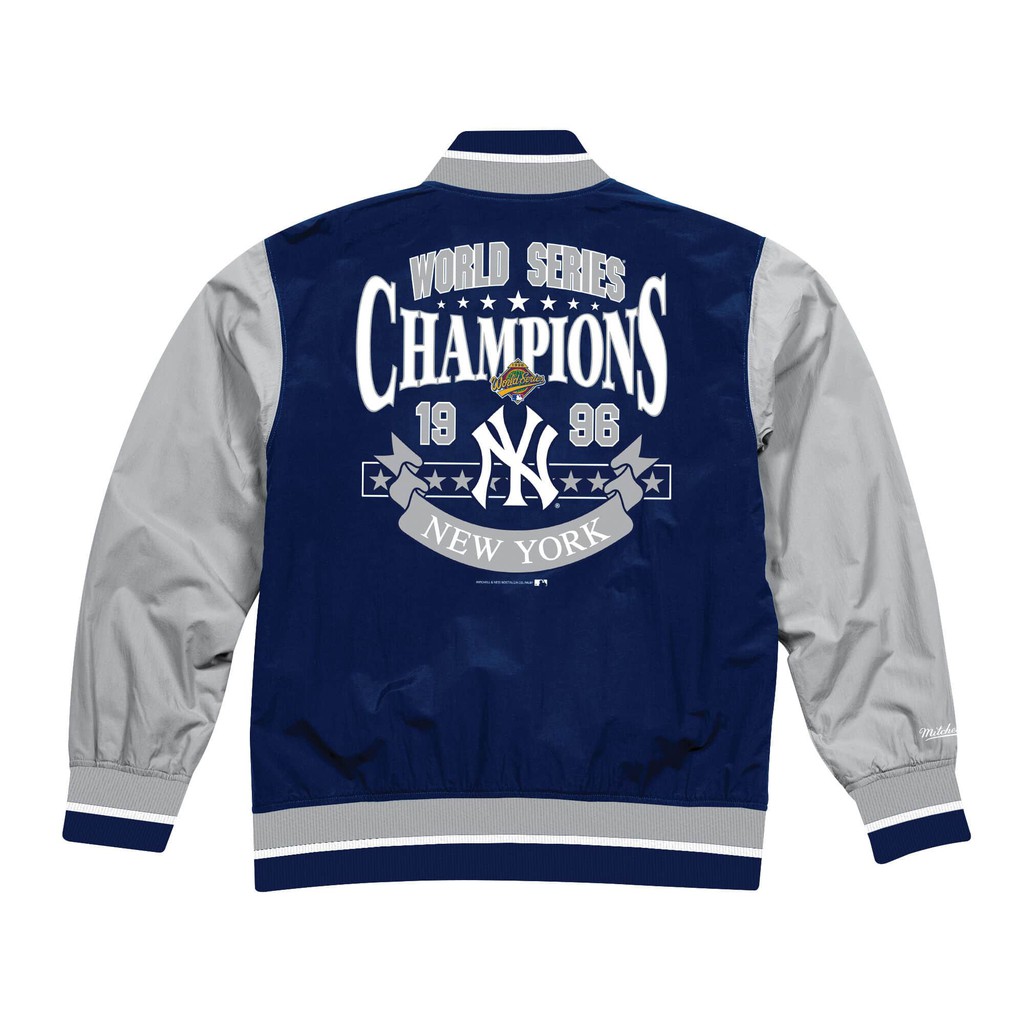 騎士風~ M&amp;N MITCHELL &amp; NESS MLB YANKEES 洋基隊 棒球 外套 生日禮物