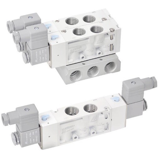 MINDMAN 金器 MVSC-460-4E1 4分單頭 四分 電磁閥 1/2 五口二位 MVSC-460