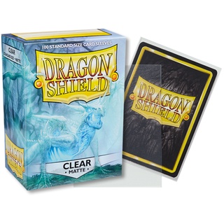 [幻想卡鋪] 龍盾卡套 Dragon Shield 透明磨砂CLEAR MATTE 適用 遊戲王第三層 寶可夢第二層