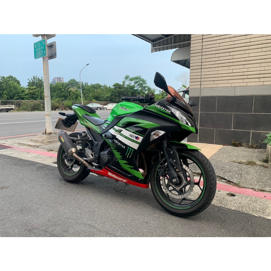 NINJA300忍3ABS二手擋車 配合貸款 全額貸款 白牌 黃牌 紅牌 仿賽 街車 大型重機 機車 名片在最後一張照片