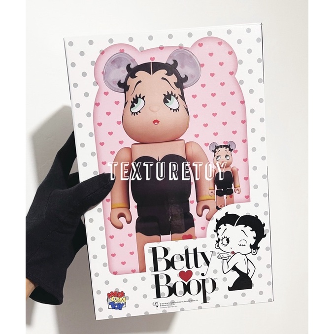 [現貨]BE@RBRICK Betty Boop BLACK Ver. 黑衣 貝蒂 MEDICOM 100%&amp;400%