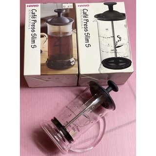 HARIO 黑灰法式濾壓壺240ml/COSS-2 沖咖啡壺 沖茶壺
