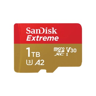 SanDisk Extreme microSDXC 1TB V30 U3 A2 190MB/130MB/s 讀/寫