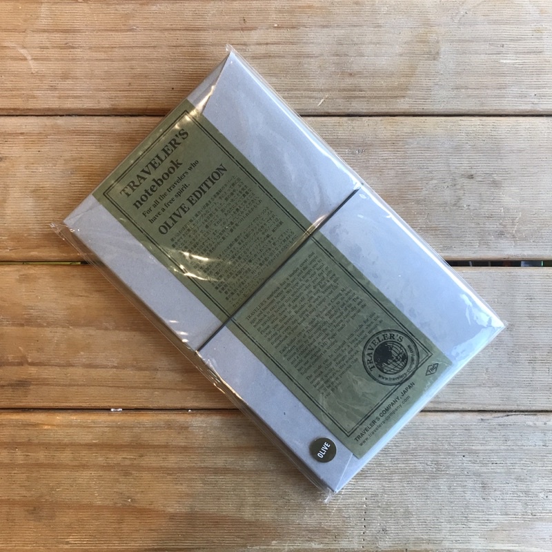 Traveler’s Notebook 經典限定橄欖綠