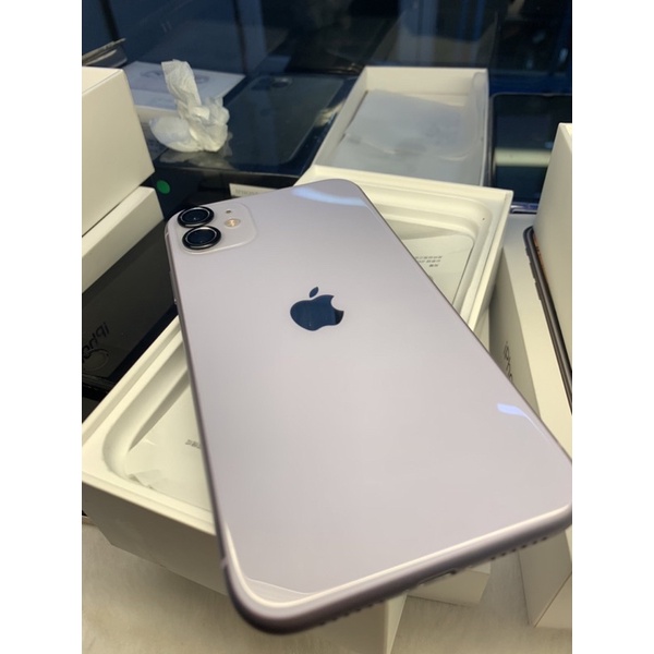 二手 iPhone 11 64 紫 蘋果 手機 中古 美機