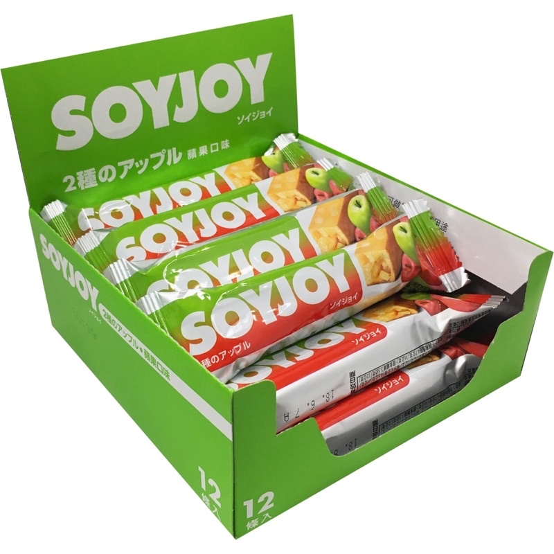 Soyjoy-大豆營養棒-蘋果口味-12入裝