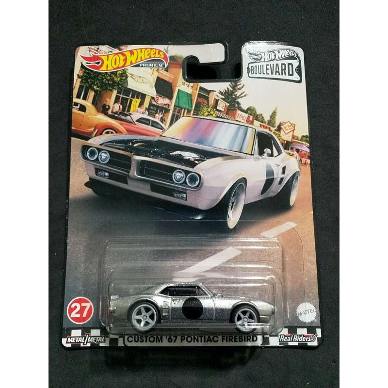 Hot Wheels 風火輪 CUSTOM '67 PONTIAC FIREBIRD 林蔭大道 龐帝克 膠胎