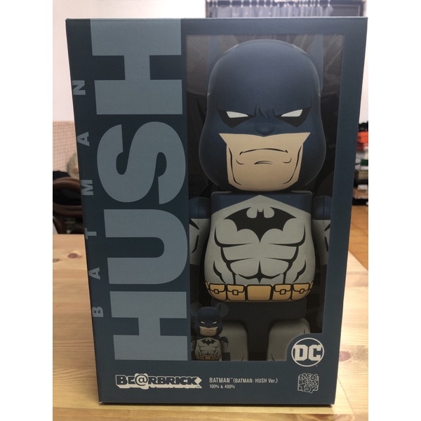 BE@RBRICK 庫柏力克熊  BATMAN BATMAN HUSH 蝙蝠俠 100％ &amp; 400％