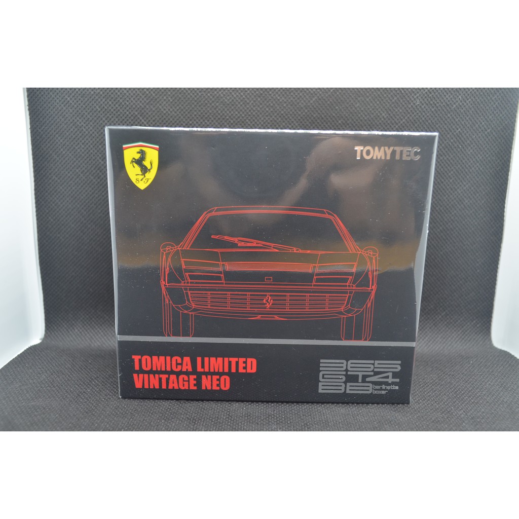 【T'Toyz】 Tomica TOMYTEC TLV Ferrari 365 GT4 BB 紅 日版 中國製