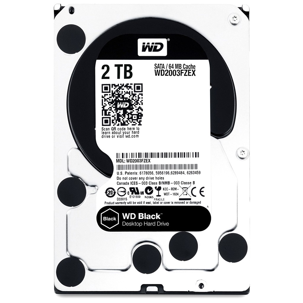 【酷3C】WD 威騰 WD2003FZEX 2T 2TB 黑標 3.5吋 硬碟 5年保固