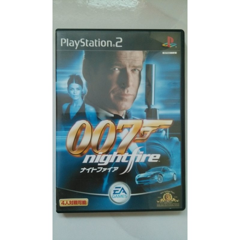 Playstation 2 Ps2 第七號情報員007詹姆斯龐德james Bond 夜之火nightfire 日本版 蝦皮購物