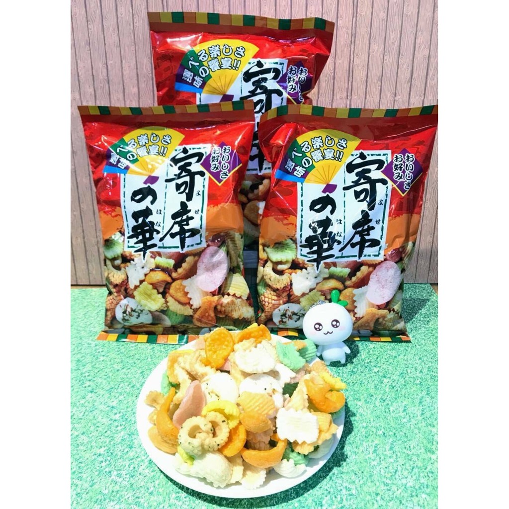 ⚡限時低價⚡【老闆批發網】日本寄席華綜合蝦餅85g