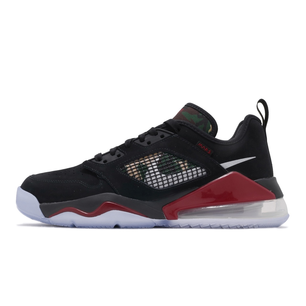 Nike 籃球鞋 Jordan Mars 270 Low 黑 紅 綠 迷彩 男鞋 【ACS】 CK1196-008