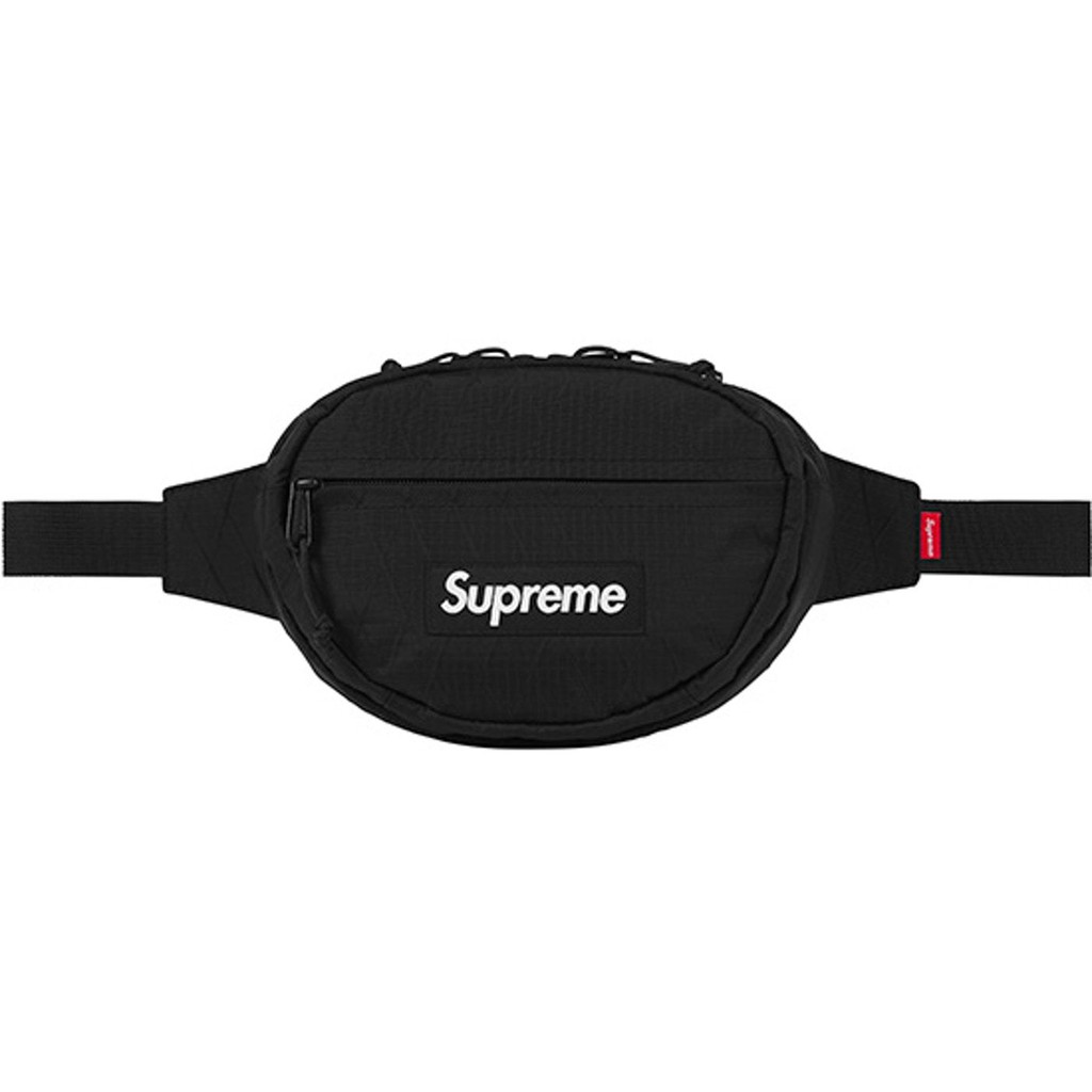 Supreme 18 FW waist bag 腰包 全新 黑