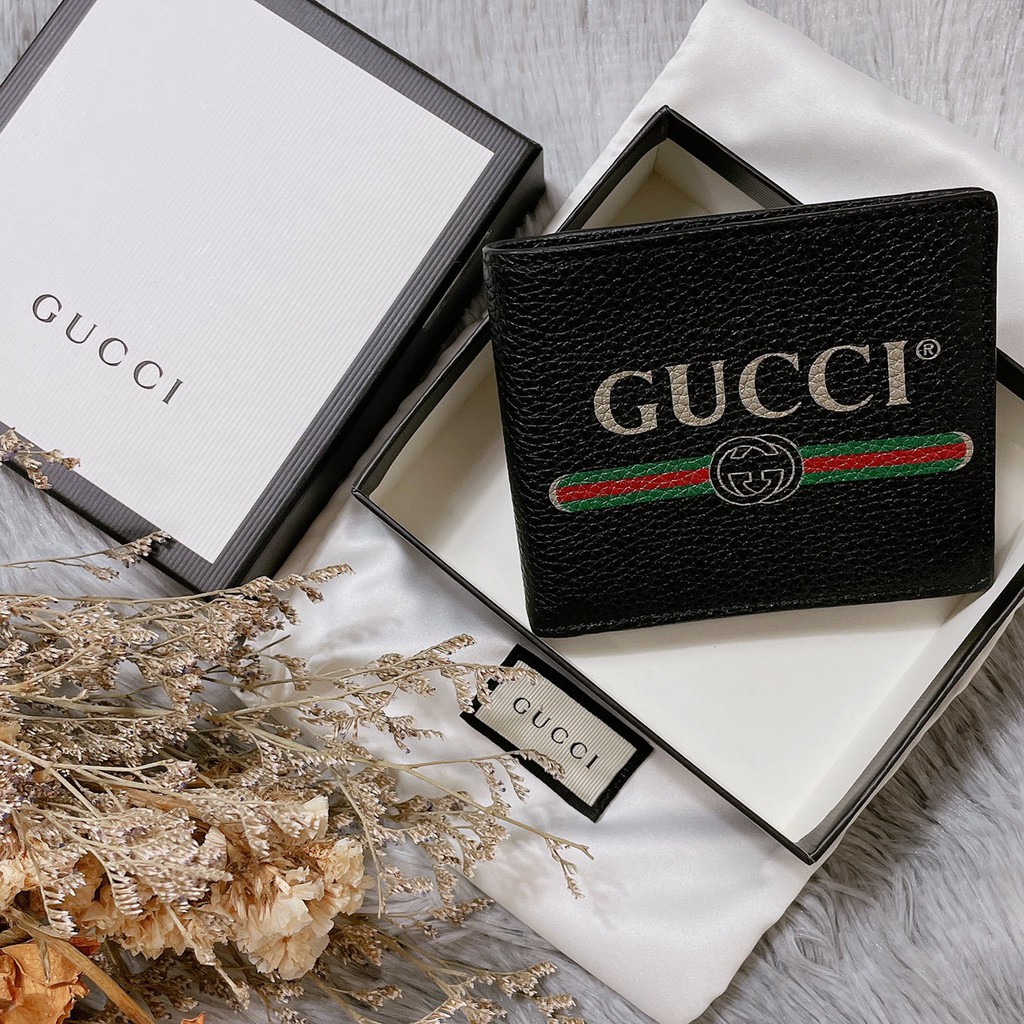 Gucci 腰帶logo 八卡短夾