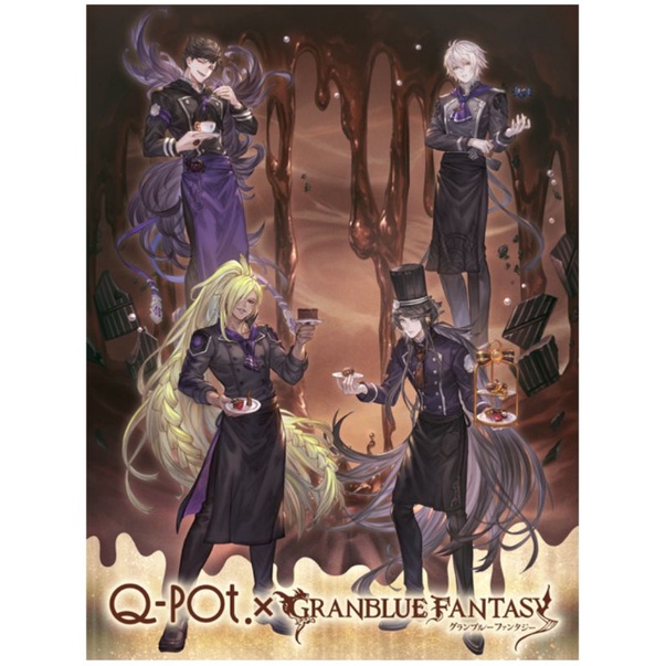 現貨 Q- pot x GBF  Q-pot x 碧藍幻想 合作商品 彼列 路西法 別西卜 立牌 徽章 資料夾