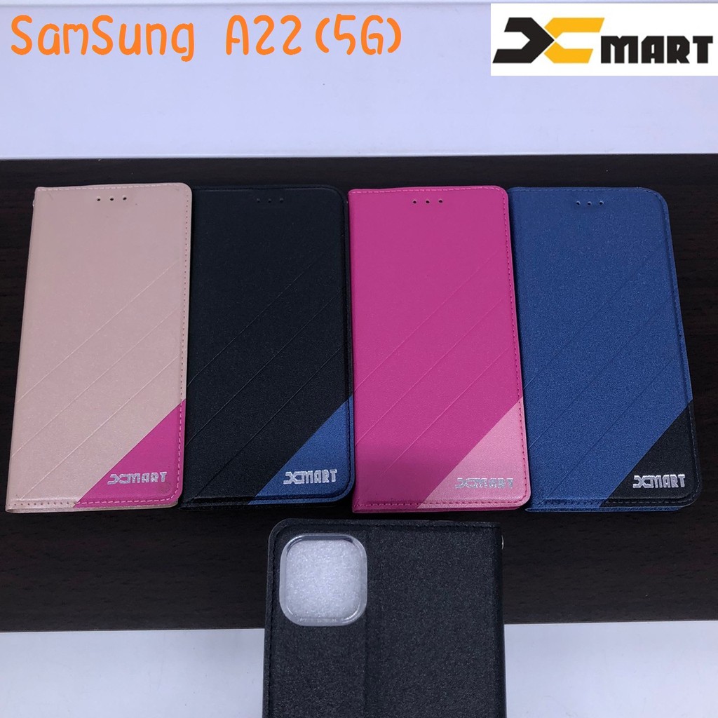 Samsung A22 A32 A42 A51 A52 A71隱形磁扣5G側掀皮套A31磨砂皮套 隱扣 可立 側翻皮套