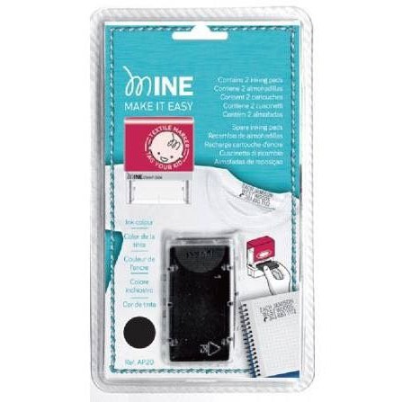 Mine Stamp 萬用姓名印章 油墨補充包(一盒兩入) MineStamp 奧地利製 正品代購 綠寶貝