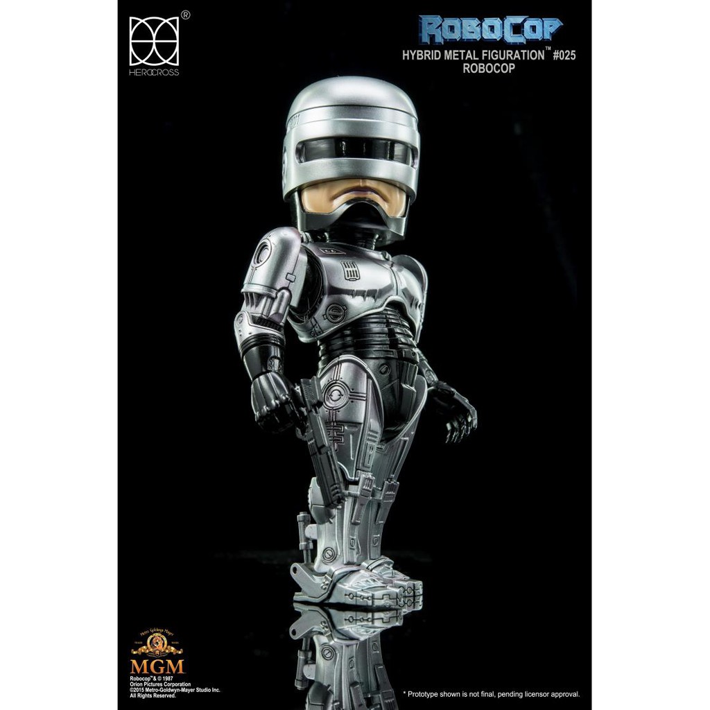 HEROCROSS超合金Q版可動HFM025鐵甲威龍機械戰警機器戰警正版盒貨