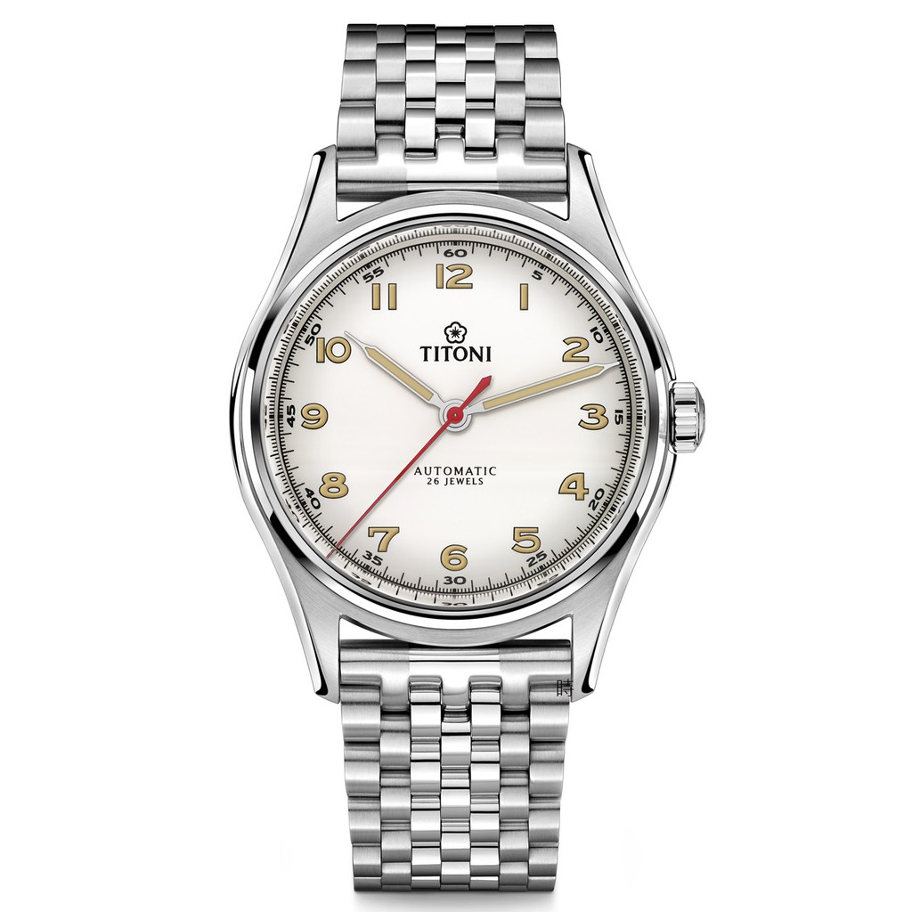 TITONI 梅花錶 傳承系列 百周年紀念復古腕錶 83019S-639